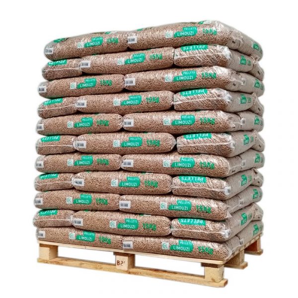 GDM Pellets Pellet Limouzi – palette de 66 sacs de 15 kg
